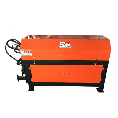 automatic rebar coil straightening and cutting machine