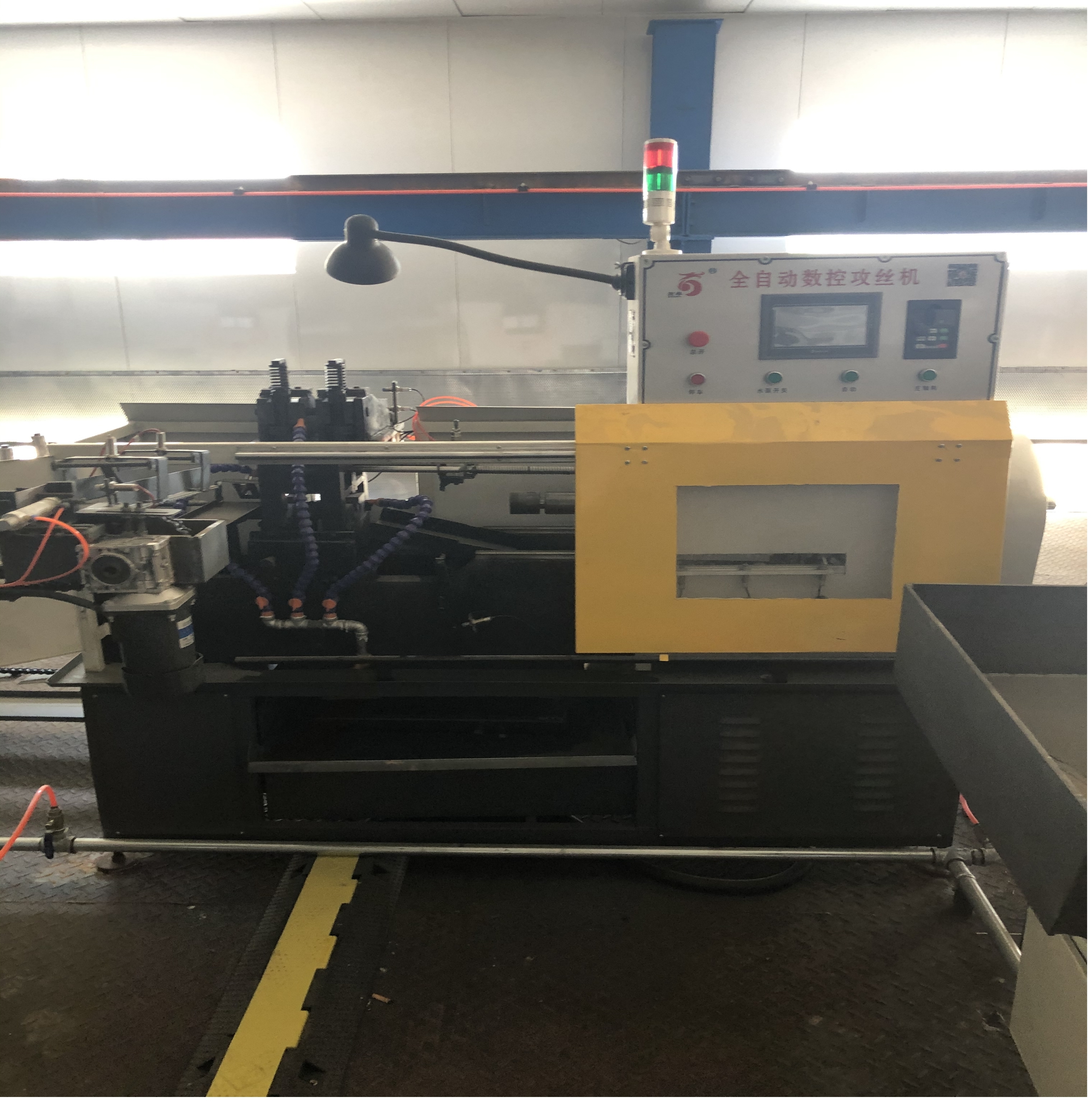 sleeve threading machine 